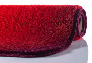 GRUND Koberček do kúpeľne MOON ruby Rozmer: 47x50 cm - na poklop WC alebo ako sedadlo na stoličku