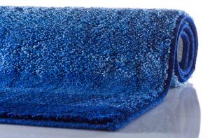 GRUND Kúpeľňový koberec RIALTO modrý Rozmer: 47x50 cm - na poklop WC alebo ako sedadlo na stoličku