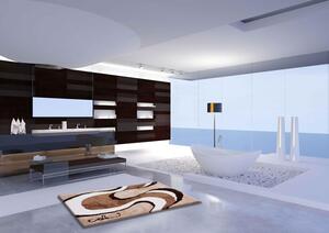 GRUND Kúpeľňový koberec Colani 11 béžový Rozmer: 60x100 cm