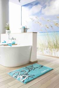 GRUND Kúpeľňový koberec Colani 23 tyrkysový Rozmer: 70x120 cm
