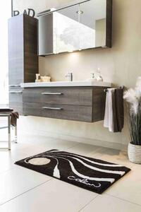 GRUND Kúpeľňový koberec Colani 18 hnedý Rozmer: ø 80 cm