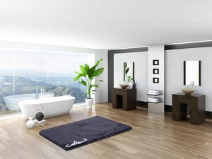 GRUND Kúpeľňový koberec Colani 40 antracit Rozmer: 60x60 cm