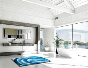 GRUND Kúpeľňový koberec Colani 42 tyrkysový Rozmer: 60x100 cm