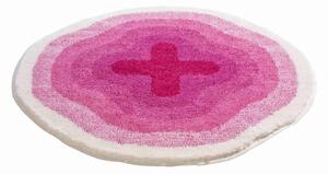 GRUND Kúpeľňový koberec KARIM 03 ružový Rozmer: ø 60 cm