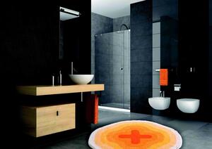 GRUND Kúpeľňový koberec KARIM 03 žltý Rozmer: ø 90 cm
