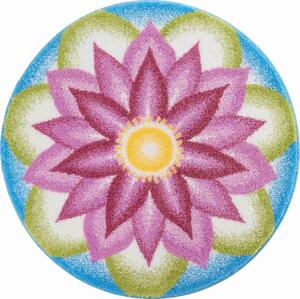 GRUND Mandala koberec UNDERSTANDING fialová Rozmer: ø 60 cm