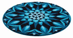 GRUND Mandala koberec KNOWLEDGE tyrkysová Rozmer: ø 60 cm