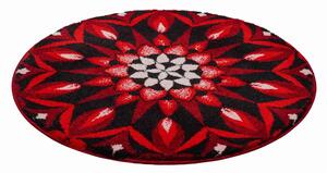 GRUND Mandala koberec KNOWLEDGE červená Rozmer: ø 60 cm