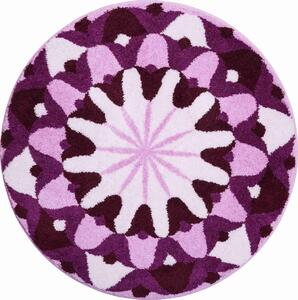 GRUND Mandala koberec KNOWLEDGE fialová Rozmer: ø 80 cm
