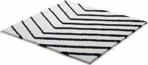 GRUND Štvorcový koberec STRIPE biely 90x90 cm