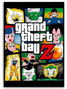 Obraz na plátne Grand Theft Ball Z - DDJVigo Rozmery: 40 x 60 cm