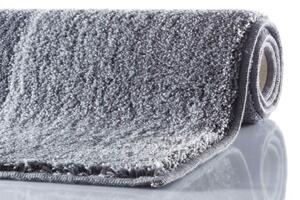 GRUND Kúpeľňový koberec DIVISO sivý Rozmer: 47x50 cm - na poklop WC alebo ako sedadlo na stoličku