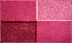GRUND Kúpeľňový koberec DIVISO rosé Rozmer: 60x60 cm