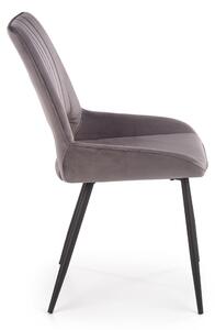 Jedálenská stolička SCK-404 sivá