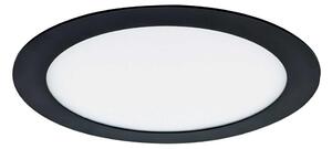 LED Podhľadové svietidlo VEGA LED/12W/230V 2900/3900/5800K pr. 17,5 cm čierna