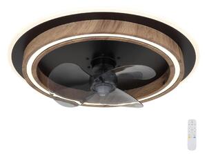 Globo 03655 - LED Stmievateľný stropný ventilátor BOZAN LED/32W/230V + DO