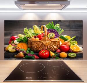 Panel do kuchyne Kôš zeleniny ovocia