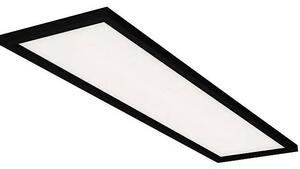 LED panel Briloner / 36 W / 119,5 x 29,5 x 8 cm / teplá biela / čierna