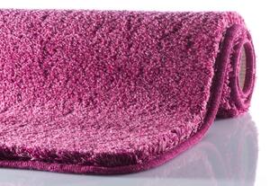 GRUND Kúpeľňová rohožka MELANGE berry Rozmer: 50x60 cm s výrezom pre WC