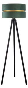 Duolla - Stojacia lampa DUO 1xE27/60W/230V pr. 44 cm zelená/wenge