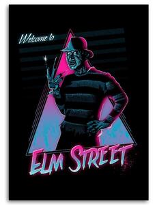 Obraz na plátne Nočná mora v Elm Street, Freddy Krueger - DDJVigo Rozmery: 40 x 60 cm