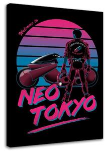 Obraz na plátne Neo Tokio - DDJVigo Rozmery: 40 x 60 cm