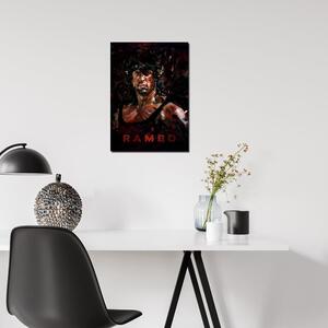 Obraz na plátne Rambo, Sylvester Stallone - Dmitry Belov Rozmery: 40 x 60 cm