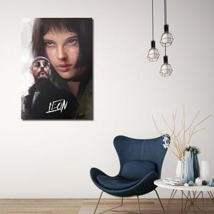 Obraz na plátne Leon, Jean Reno a Natalie Portman - Dmitry Belov Rozmery: 40 x 60 cm