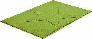 GRUND Kúpeľňový koberec STERN zelený 60x90 cm