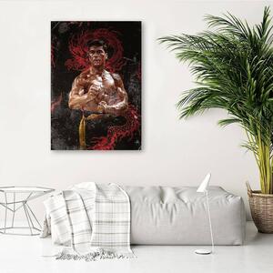 Obraz na plátne Jean-Claude Van Damme vo filme Krvavý šport - Dmitry Belov Rozmery: 40 x 60 cm