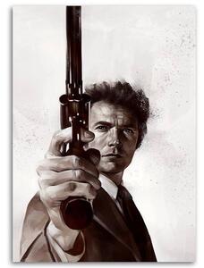Obraz na plátne Drsný Harry, Clint Eastwood - Dmitry Belov Rozmery: 40 x 60 cm