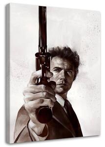 Obraz na plátne Drsný Harry, Clint Eastwood - Dmitry Belov Rozmery: 40 x 60 cm
