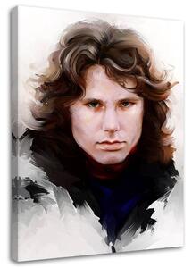 Obraz na plátne Jim Morrison - Dmitry Belov Rozmery: 40 x 60 cm