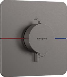 Hansgrohe ShowerSelect Comfort Q, termostat pod omietku, kartáčovaný čierny chróm, HAN-15588340