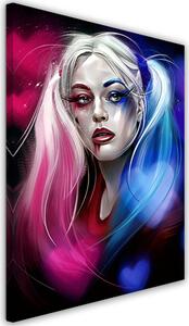 Obraz na plátne Portrét Harley Quinn - Dmitry Belov Rozmery: 40 x 60 cm