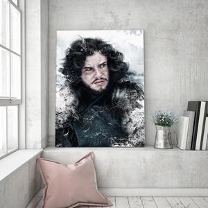 Obraz na plátne Hra o tróny, portrét Jon Snow - Dmitry Belov Rozmery: 40 x 60 cm