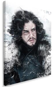 Obraz na plátne Hra o tróny, portrét Jon Snow - Dmitry Belov Rozmery: 40 x 60 cm