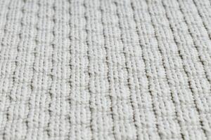 Dywany Łuszczów AKCIA: 150x150 (průměr) kruh cm Kusový koberec Timo 6272 White kruh – na von aj na doma - 150x150 (priemer) kruh cm