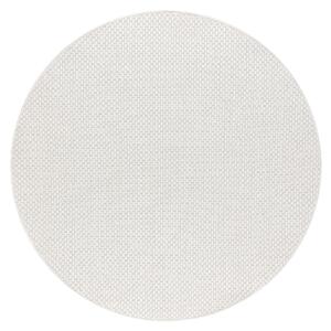 Dywany Łuszczów AKCIA: 200x200 (průměr) kruh cm Kusový koberec Timo 6272 White kruh – na von aj na doma - 200x200 (priemer) kruh cm
