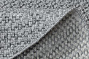 Dywany Łuszczów Kusový koberec Timo 6272 Light grey kruh - na von aj na doma - 150x150 (priemer) kruh cm