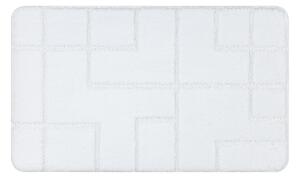 Kúpeľňový koberec SUPREME STONES, biely