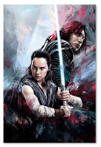 Obraz na plátne Star Wars, Posledný Jedi - Dmitry Belov Rozmery: 40 x 60 cm