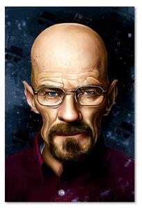 Obraz na plátne Portrét Breaking Bad: Walter - Dmitry Belov Rozmery: 40 x 60 cm
