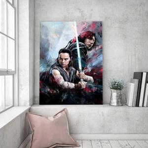 Obraz na plátne Star Wars, Posledný Jedi - Dmitry Belov Rozmery: 40 x 60 cm