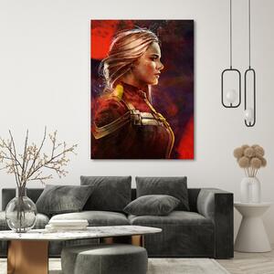 Obraz na plátne Kapitán Marvel - Dmitry Belov Rozmery: 40 x 60 cm