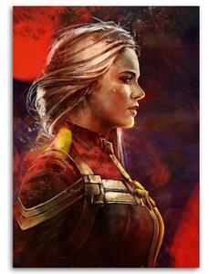Obraz na plátne Kapitán Marvel - Dmitry Belov Rozmery: 40 x 60 cm
