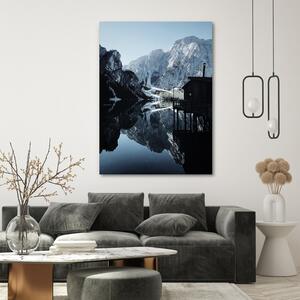 Obraz na plátne Lago de Braies - Dmitry Belov Rozmery: 40 x 60 cm