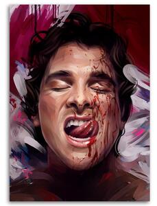 Obraz na plátne Americké psycho, Christian Bale - Dmitry Belov Rozmery: 40 x 60 cm