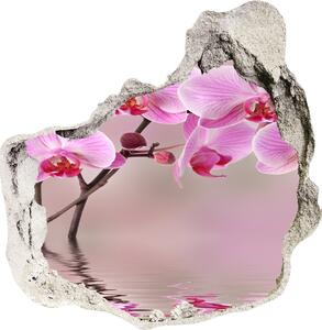 Samolepiaca diera nálepka Ružová orchidea nd-p-79883275