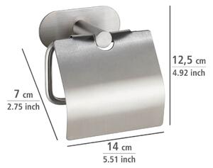 WENKO Držiak na toaletný papier BEZ TURBOLOKU OREA MATT matný 13x14x7 cm